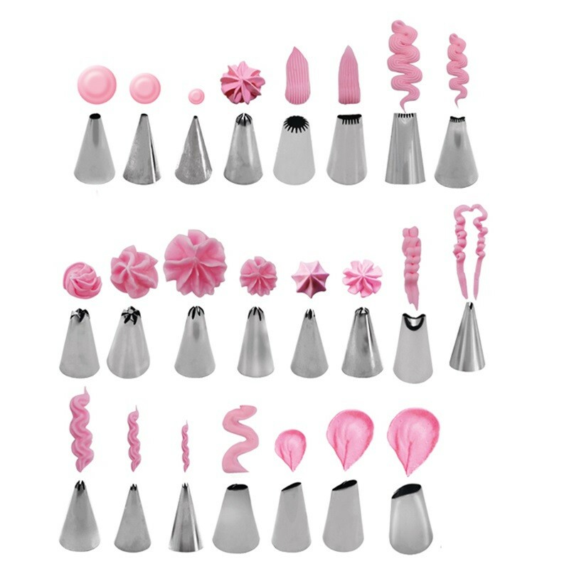 Bicos De Confeitar Jogo Bico Inox Kit