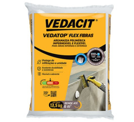 Vedacit Vedatop Flex C/Fibras Saco 13,5kg 112756