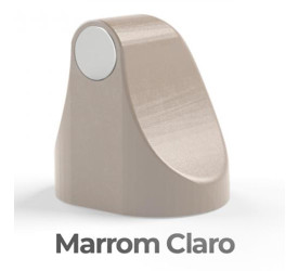 Trava Porta Magnético Comfort Door Marrom Claro 00055