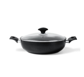 WOK BRINOX 3,55L COM TAMPA E ALÇAS MASALA-PT 7120/163