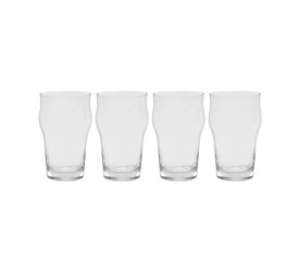 JOGO FULL FIT 4 COPOS P/CERVEJA NONIC 58413 400ML CRISTAL ECOLOGICO