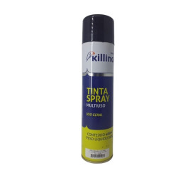 Tinta Spray Killing Geral Preto Brilhante Tsg99/D06