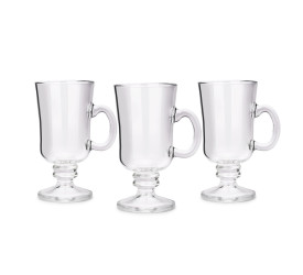 CONJUNTO HAUS 3 CANECAS IRISH COFFEE PAVILLION 57716/109 240ML