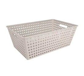 CESTAO ONE COZA LIGHT GRAY 59,5X38,8X22,3CM 10869/0468