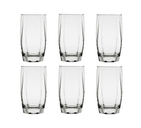 JOGO DE COPOS LONG DRINK NADIR F 410ML CAPRI 6UN 7618/555