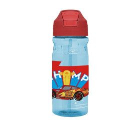 Garrafa Yangzi C/ Canudo Carros 600ml 26932