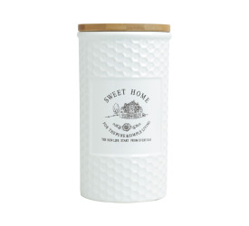 Pote Wolff Cerâmica Sweet Home Branco 1,35l 