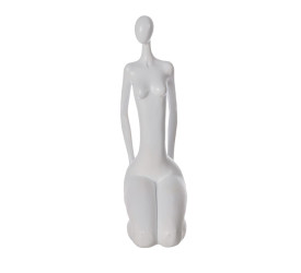 Escultura Yangzi Resina Silhueta 13x7x23cm