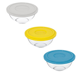 Tigela Redonda Marinex Plus 1,5L C/Tampa