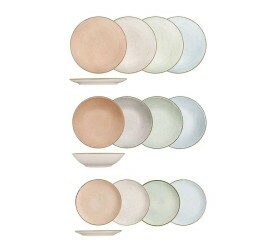 Aparelho De Jantar Oxford 12Pcs M. Order Aquarela Sortido