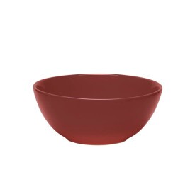 Tigela Pequena Oxford Vermelho Canela 16Cm 600Ml Ab37-0604