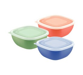 Pote Tramontina 2l Mixcolor Col. Pote C/ Tampa Sortido - 1un