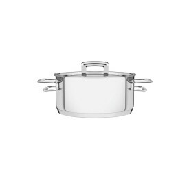 Caçarola Tramontina Brava Aço C/ Tampa E Alças 20Cm 2,9L