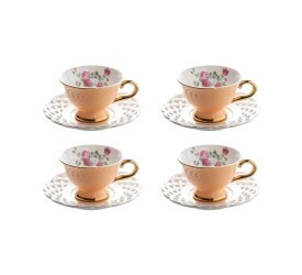 Jogo De 8 Peças L'Hermitage Para Café Mon Désir 90Ml 31684