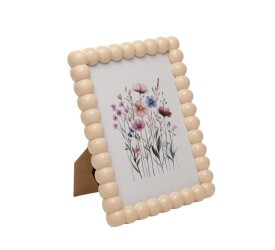 Porta-Retrato Wolff Perolis Creme Mdf 10X15Cm 62170