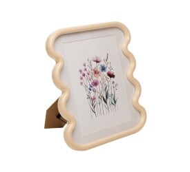 Porta-Retrato Wolff Ondelle Creme Mdf 10X15Cm 62172