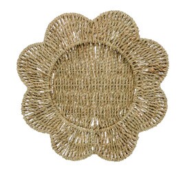 Sousplat Wolff De Sisal Flor 32Cm 29229
