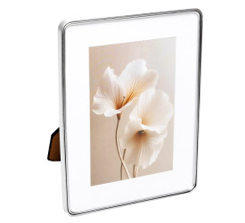 Porta-Retrato Wolff Zen Prata Metal 10X15Cm 62285