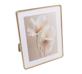 Porta-Retrato Wolff Zen Dourado Metal 10X15Cm 62287