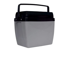 Caixa Térmica Mor Cinza C/ Preto 34L 25108167