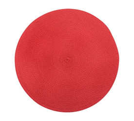 Lugar Americano Straw Placemat Brinox Vermelho