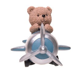 Figura Decorativa Wolff Ursinho Avt. Teddy Charm Resina