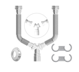 Tubo Extensível Duplo Cromado Censi 7159-01001