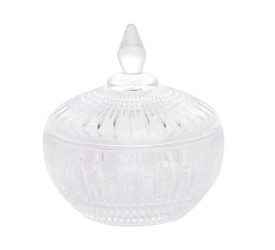 Potiche Wolff Decorativo Cristal Queen 11x12cm 