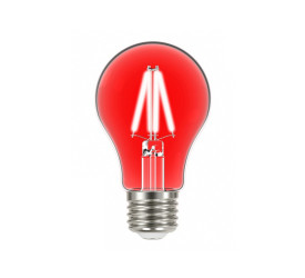 Lampada Taschibra Filamento Color Vermelho A60 Autovolt