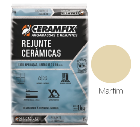 Rejunte Cerâmica Ceramfix Marfim 1Kg