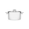 Caçarola Tramontina Brava Inox C/ Tampa E Alças 20Cm 3,6L