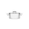 Caçarola Tramontina Brava Inox C/ Tampa E Alças 16Cm 1,8L