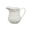 Leiteira L'Hermitage Em Bone China Mon Cheri 200Ml Branco