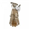 Figura Decorativa Lyor Anjo Vidro 9X20Cm 61884 