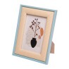 Porta-Retrato Wolff Trancado Rustico Azul Mdf 10 X15Cm 62108 