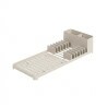 Escorredor De Louça Coza Single Light Gray 17011