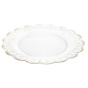 Sousplat Lyor Plástico Renda De Flores 33Cm 223323