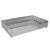 Bandeja C/ Espelho Wolff Versalhes Prateada Metal 38x24x5Cm