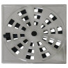 Grelha Astra Rotativa Quadrada Cr.15X15Cm Grb6 