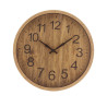 Relógio De Parede Lyor Plastico Wood 30,5x4Cm