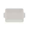 Refratario De Porcelana Lyor C/ Alça Basic Br 23,5x14,5x5Cm