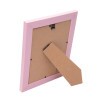 Porta-Retrato Wolff Trancado Rustico Rosa Mdf 15X20Cm 62110 