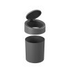Lixeira Coza Press 5L Cinza Chumbo 