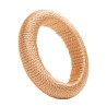 Conjunto 4 Anéis P/ Guardanapo Lyor Tresse Dourado Plástico