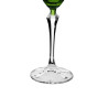 Taça Para Vinho Tinto Elizabeth Lapidada Verde 250Ml