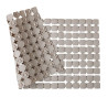 Tapete De Banheiro Kapaz Deck P. Box Flex Bege 36X68Cm 
