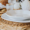 Prato Fundo Oxford White 22,5Cm Ra01-9504 