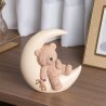 Figura Decorativa Wolff Ursinho Na Lua Teddy Charm Resina