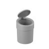 Lixeira Coza Press 5L Cinza Frio