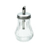 Açucareiro Lyor Vidro C/ Tampa Dosadora De Aço Inox 200Ml